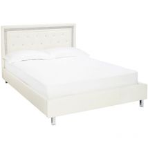 Diamond 5.0 Kingsize Bed White