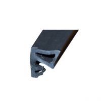 Abdeckungsdichtung - Nut 3mm - 200M - sp 9710 F2 Schwarz - Kiso