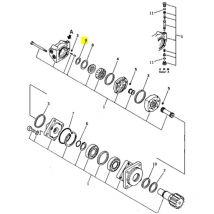 Komatsu - dichtung 20N-60-16190