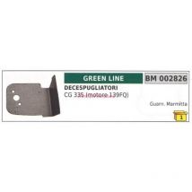 Dichtung Schalldämpfer Greenline Freischneider Cg 335 002826