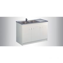 Aquarine - Spülenunterschrank liberty 2 Türen B.100 cm - 200208