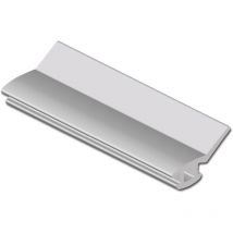 Covison - Dichtungsprofil für Halteprofil Hart-PVC Isostar, Kunststoff braun