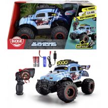 Dickie Toys - 201105008 Volkswagen Beetle Baja Bug 1:18 Véhicule rc débutant électrique Véhicule Tout-Terrain