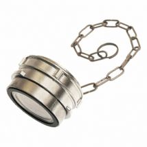 ALGU04 C020 Guillemin Plug con chiusura, in alluminio, dn 20 - Dicsa