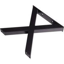 Dieda Bankgestell X-form Schwarz Maße (l X B X H) 420 X 400 X 70 Mm Tischbeine