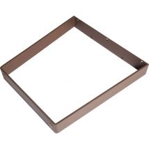 Tischbein V-Form rostoptik Maße 71,0 x 70,0 x 10,0 cm Tischbeine - Dieda