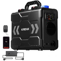 Maerex - Diesel Air Heater 5-8KW 12/24V 110-240V 6L Tank w/ bluetooth app lcd Remote control