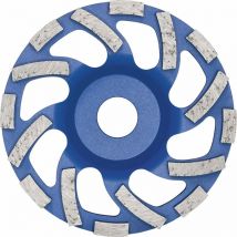 Diewe - Diamant Trockenschleifteller New Fan Cup Blau 125 x 22 x 22.23 mm