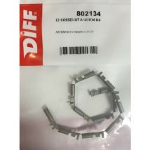 802134 - 12 Cosses ht à sertir D4 - Diff
