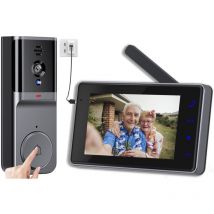 Nicola Kabellose Video-gegensprechanlage, Kein Wlan Erforderlich, Zwei-wege-audio-gegensprechanlage, 32-gb-sim-karte