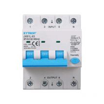 Ettroit - lebenserhaltender differenzmagnetothermischer schalter für din schiene 4 module 3P+N 32A C32 380V 300mA 6KA