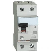 Interrupteur Magnétothermique Différentiel Bticino 1P+N 32A 30mA type a 4.5kA 2 modules GA8813A32