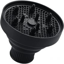 Lntyq Diffuseur de sèche-cheveux universel, buse de sèche-cheveux, diffuseur de sèche-cheveux pliable en silicone, housse de sèche-cheveux