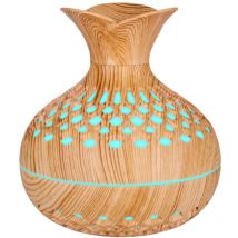 Diffuseur d'huiles essentielles, diffuseur d'huiles essentielles, diffuseur d'huiles essentielles électrique ultrasonique de 300 ml, diffuseur