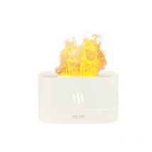 Silumen - Diffuseur d'Huiles Essentielles Effet flamme 180 ml - Blanc