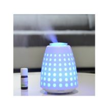 Diffuseur huile essentielle – Ultrasonique Fira – Blanc – Modes de diffusion : 2 – Arrêt automatique après 4h – ZEN ARÔME