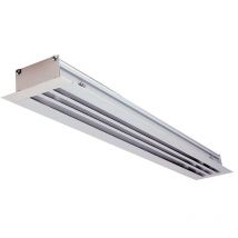 Aldes - Diffuseur linéaire soufflage 3 fentes alu anodisé avec registre ALD623 900mm 11051767