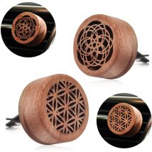 Diffuseurs d'huiles essentielles pour Voiture, diffuseur d'aromathérapie, Mini diffuseurs d'huiles essentielles(2pc