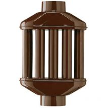 Diffusore di calore porcellanato marrone ' ALA smalto classic' - MM.120X500H.