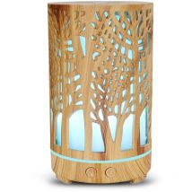 KZQ - Diffusore di oli essenziali, diffusore di aromaterapia, diffusore umidificatore ad ultrasuoni di grande capacità con modalità nebbia