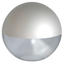 Soplás - Difusor esférico policarbonato prismático pintado gris Ø450 Ø450