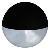Soplás - Difusor esférico policarbonato prismático pintado negro Ø500 Ø500