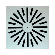 Mundoclima - Difusor rotacional 595x595 acabado blanco 36 Salidas 36 Salidas