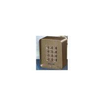 Digicode en inox touche braille avec électronique intégrée 3 relais Cdvi