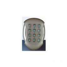 Digicode galeo en alliage d'aluminium avec électronique déportée 1 relais Cdvi