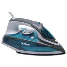 Ferro da stiro a vapore con piastra in ceramica steamy ceramic S2 2600W - Vapore regolabile, serbatoio trasparente 420ml,tecnologia antigoccia e