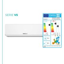 Digiquest Kit Clima Unita' Interna + Unita' Esterna 12.000btu Inverter V5 Classe Energetica A++ Per Il Raffreddamento E A+ Per Il Riscaldamento (a+++ 