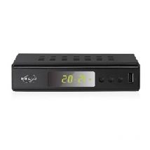 Digiquest - Twin Tuner Small Edition Ethernet (RJ-45), Terrestre Full hd Nero
