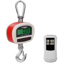 Steinberg Systems - Digital Crane Scale Hook Hanging Scale Weighing lcd Remote Control kg/lb 300 kg