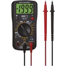 Digitalmultimeter MD-310 – 200 mV bis 300 V Wechselspannung – 200 mV bis 10 A Gleichspannung – 200 Ohm bis 2 MOhm Widerstand – 3,5 Ziffern Display