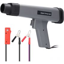 Decdeal 12 v professionelle digitale Anzeige Induktives Timing Light Car Motorrad Benzinmotor Zündstrobe Lampen Detektor