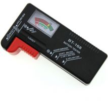 Digitaler Batterietester für aa, aaa, c, d, PP3, 9 v, 1,5 v, Knopfzellenbatterien – funktioniert ohne Batterie