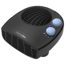 Schwarzer Horizontalheizer 2.000W universal blau