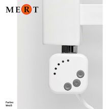 Mert - Digitaler Regler für Handtuchheizkörper KMX1, inklusive Heizpatrone, 5 Stufen, 300 Watt