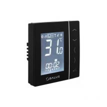 Salus VS30B Programmierbarer Thermostat in schwarz 230 Volt 112644