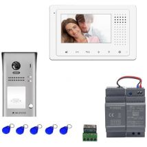 Digitone By Gates - DIGI43B - Kit portier vidéo - Moniteur 4.3'