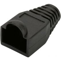 A-mot 8/8 Manchon de protection anti-courbure pour fiche modulaire RJ45 8P8C a-mot 8/8 noir 1 pc(s) A181172 - Digitus