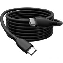 Câble usb-c usb 2.0 usb-c mâle 2 m noir (mat) excellente tenue au vieillissement, flexible, conducteur intérieur flexible, bon comporteme Y142423