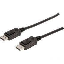 Assmann - Câble de raccordement Digitus DisplayPort Fiche mâle DisplayPort, Fiche mâle DisplayPort 15.00 m noir AK-340100-150-S r