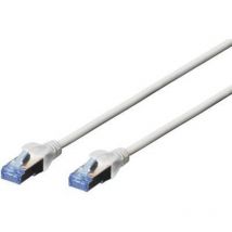 DK-1532-020 RJ45 Câble réseau, câble patch cat 5e sf/utp 2.00 m gris torsadé par paire 1 pc(s) S133471 - Digitus