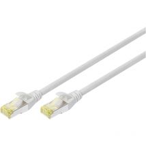 Digitus DK-1644-A-015 RJ45 Câble réseau, câble patch cat 6a s/ftp 1.50 m gris 1 pc(s) D395502