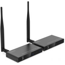 Digitus - Kit extensor/divisor hdmi inalámbrico (100 m, 1x4)
