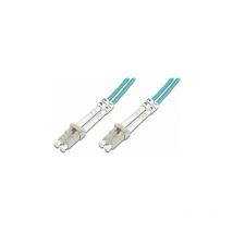 Lc OM3, 3m 3m lc lc Turquoise fiber optic cable - Digitus