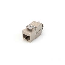 Digitus - Módulo Keystone Cat-6A Apantallado - 24 Unidades - RJ45 - Diseñable - 500 MHz 10GBase-T - Clip metálico - Sin Herramientas