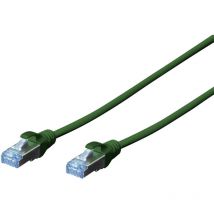 DK-1532-005/G RJ45 Netzwerkkabel, Patchkabel cat 5e sf/utp 0.50 m Grün verdrillte Paare 1 St - Digitus
