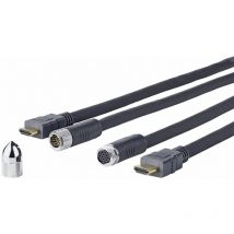 Vivolink - Digitus Professional DK-1617-0025/B - Câble de raccordement cat 6 u/utp- lszh, couleur bleue